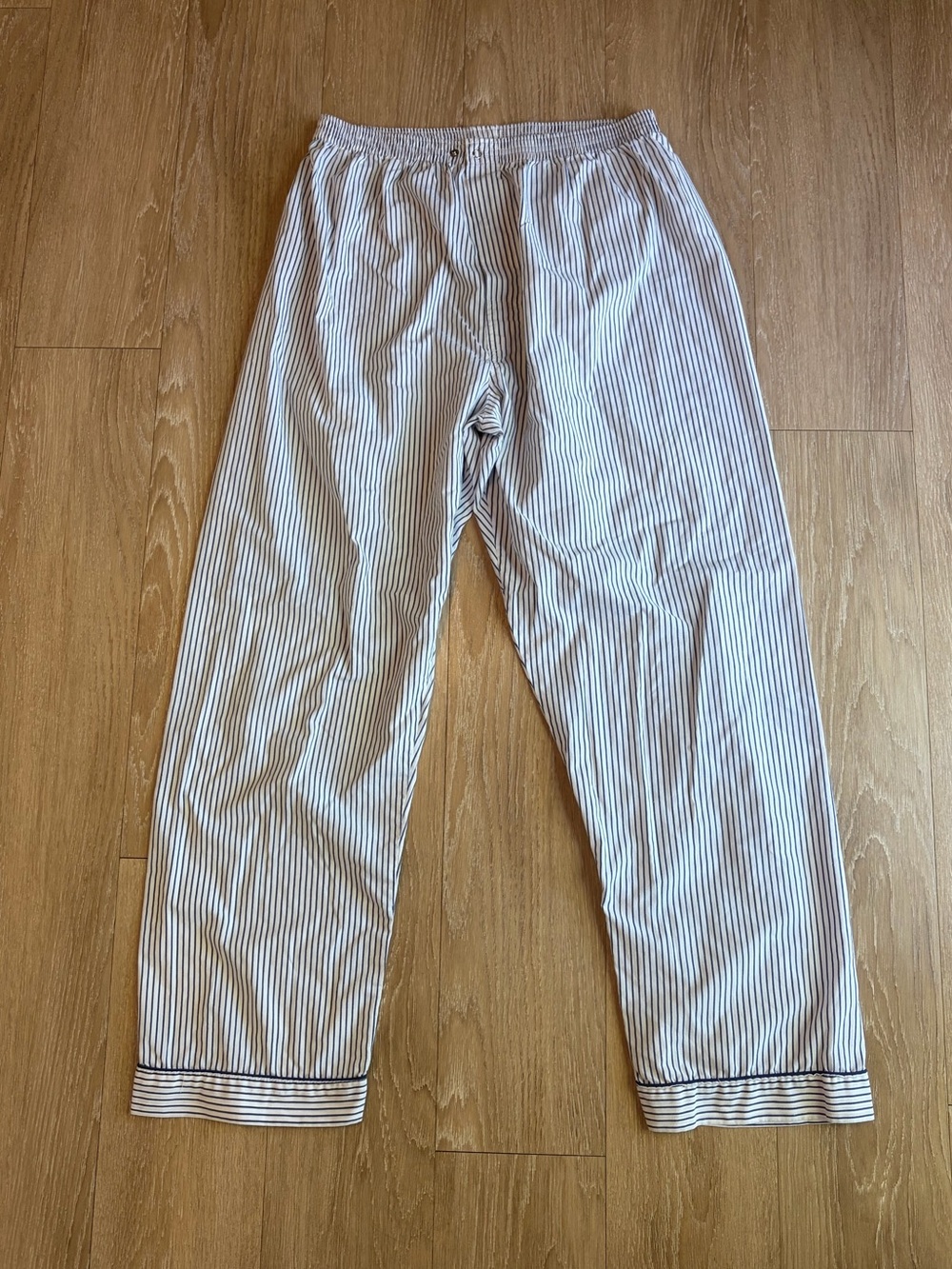 Vintage Blue and White Striped Lounge Pants